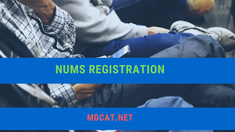 NUMS Registration 2022 [Online Step By Step]
