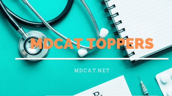 mdcat toppers
